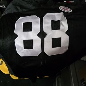 NFL Black and White Jersey with Number 88